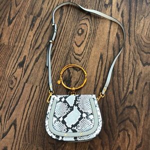 Snakeskin purse in mint condition